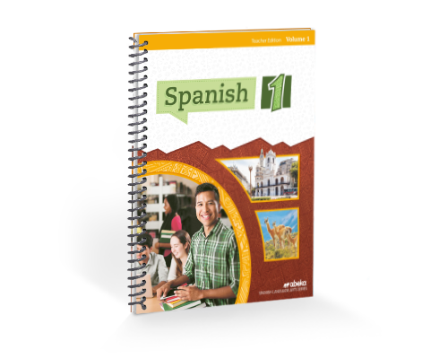 Spanish 1 Teach Edition Volume 1 Book Cover