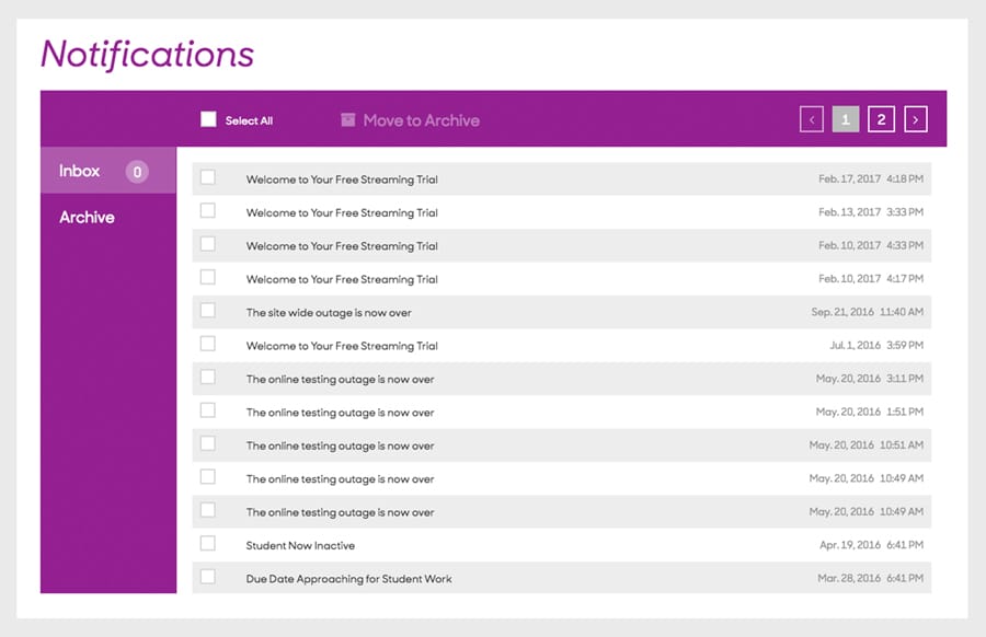 Abeka Homeschool Dashboard