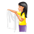 Helpful Girl Color PNG