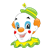 Happy Clown Color PNG