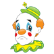 Sad Clown with a frown