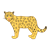 Gold Jaguar Color PNG