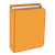 Orange Book Color PNG