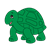 Green Turtle 1 Color PNG
