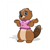 Beaver Girl Color PDF