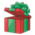 Red Gift Box Color PNG
