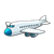 White Jet Color PNG