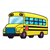 School Bus Color PDF