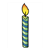 Birthday Candle Color PDF