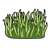 Long Green Grass Color PNG