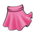 Pink Skirt Color PNG