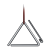 Metal Triangle Color PNG