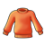 Orange Sweater Color PNG