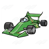 Green #5 Racecar