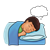 Dreaming Boy Color PNG