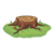 Tree Stump Color PNG