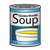 Soup Can Color PNG