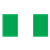 Nigeria Flag Color PNG