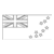 Tuvalu Flag Line PNG