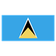 Saint Lucia Flag 