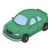 Green Car Color PNG