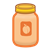 Peach Jar Color PNG