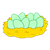 Yellow Nest Color PNG