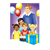 Birthday Party Color PNG