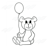 Bear with Balloon