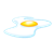 Egg White and Yolk Color PNG