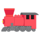 Red Train Engine 