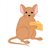 Light Brown Mouse Color PDF