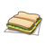 Cheese Sandwich Color PNG