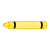 Yellow Crayon Color PNG