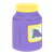 Grape Jelly Jar Color PNG
