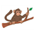 Monkey on a Branch Color PDF