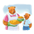 Bears with Pies Color PNG