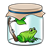 Toad in a Jar Color PNG