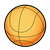 Basketball 6 Color PNG