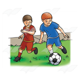 Boys Playing Soccer