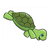Diving Turtle Color PDF