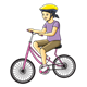 Girl Riding Bike 
