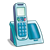 Cordless Telephone Color PNG