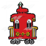 Red Train Caboose