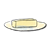 Butter on Plate Color PNG