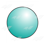 Turquoise Ball