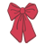 Red Ribbon Bow Color PNG