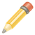 Sharpened Pencil Color PNG