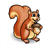 Tan Squirrel with Nut Color PDF