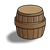 Wooden Barrel Color PNG